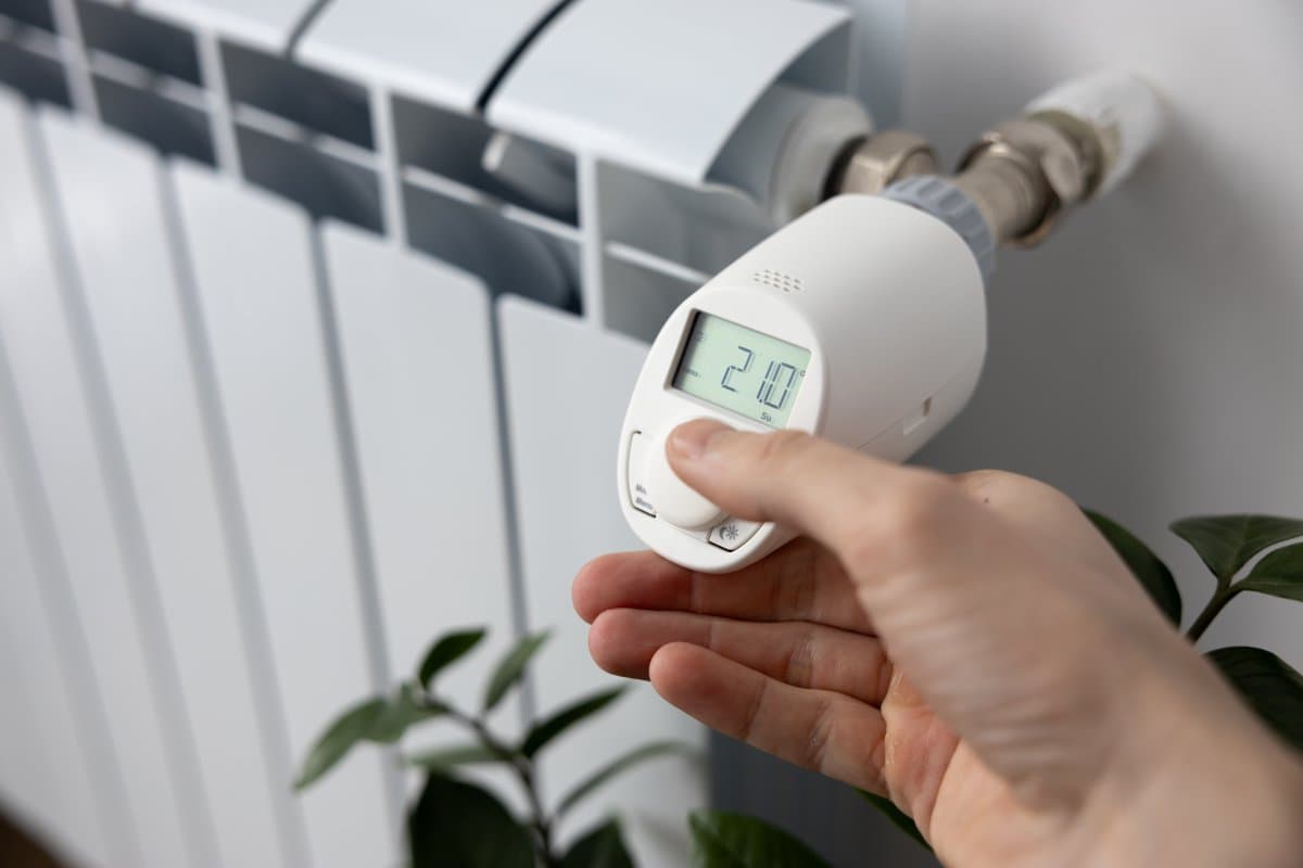 Programmation d'un thermostat de régulation pièce par pièce