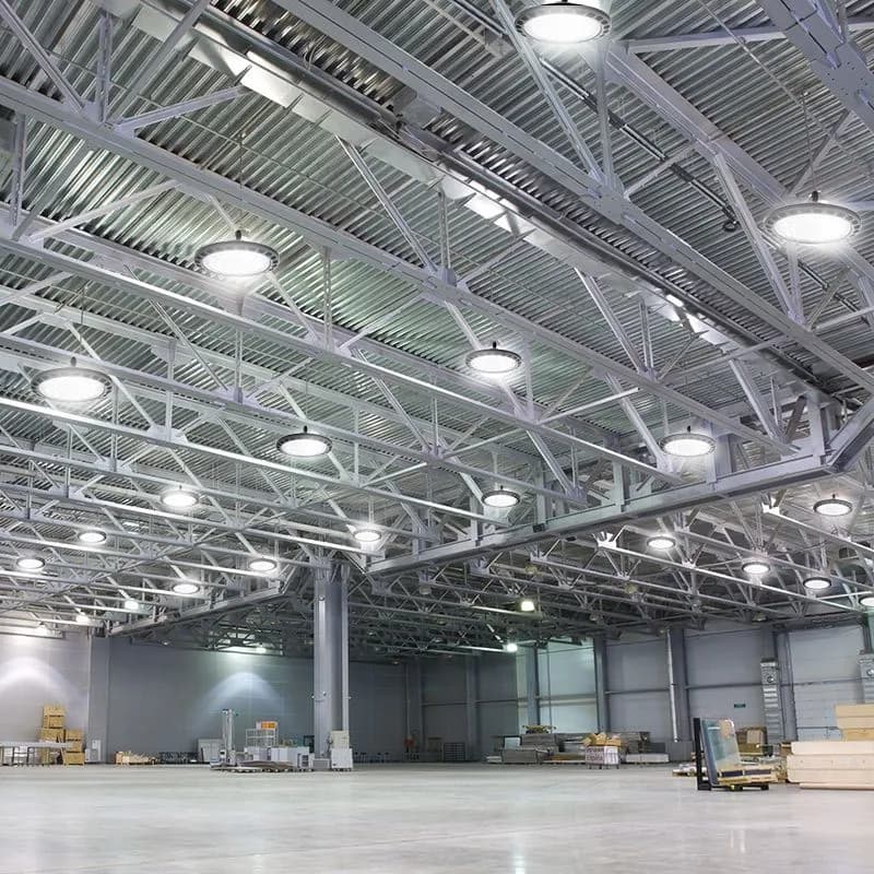 Éclairage LED dans un commerce de grande surface